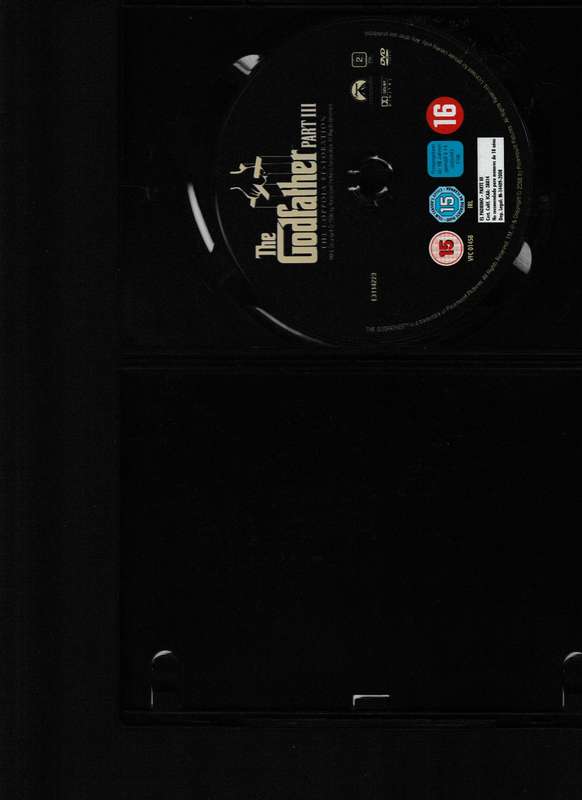 THE GODFATHER, THE COPPOLA RESTORATION, ALL 3 MOVIES PLUS 2 DVD'S WITH EXTRAS IN BOX SET