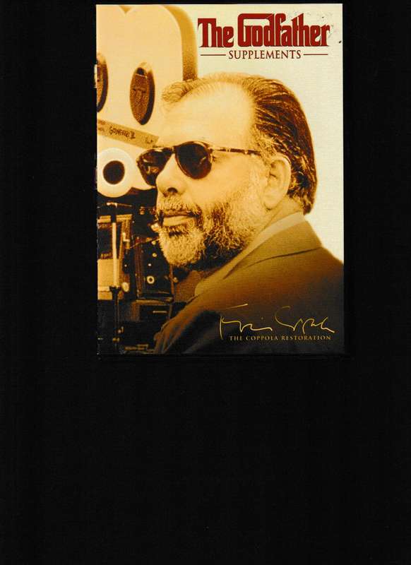 THE GODFATHER, THE COPPOLA RESTORATION, ALL 3 MOVIES PLUS 2 DVD'S WITH EXTRAS IN BOX SET
