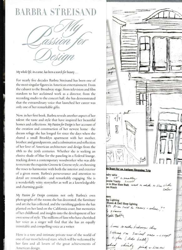 BARBARA STREISAND: MY PASSION FOR DESIGN