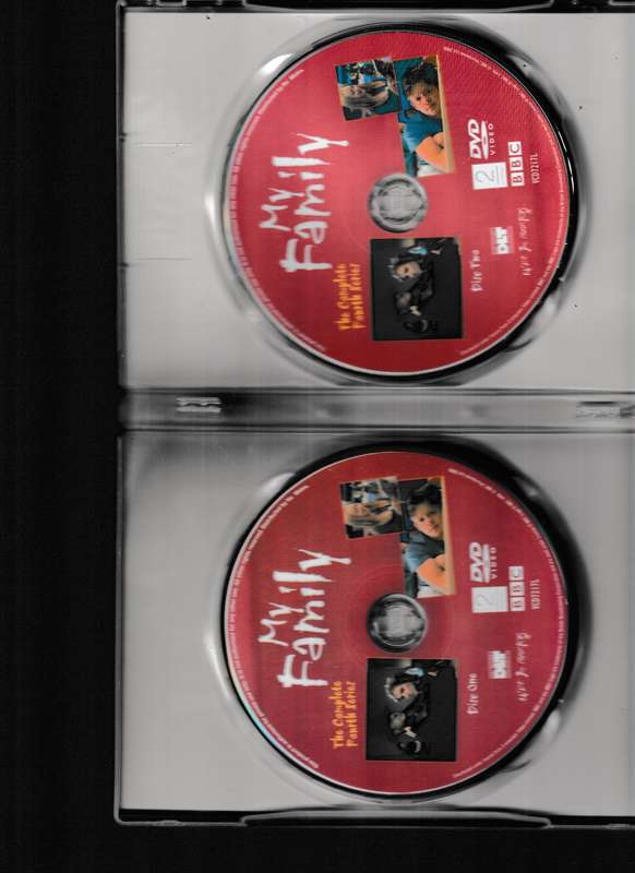 MY FAMILY, FIRST, SECOND, FOURTH AND FIFTH SERIES DVD'S