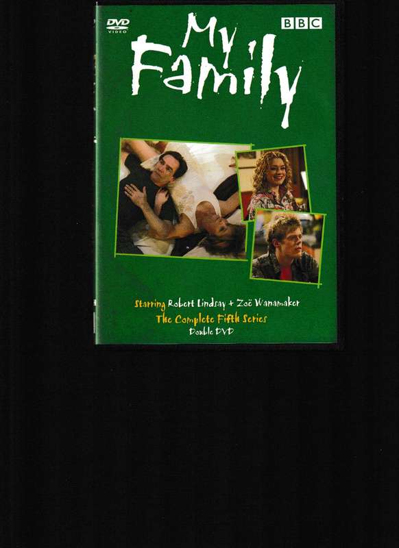 MY FAMILY, FIRST, SECOND, FOURTH AND FIFTH SERIES DVD'S