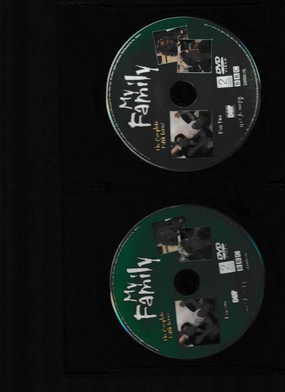 MY FAMILY, FIRST, SECOND, FOURTH AND FIFTH SERIES DVD'S