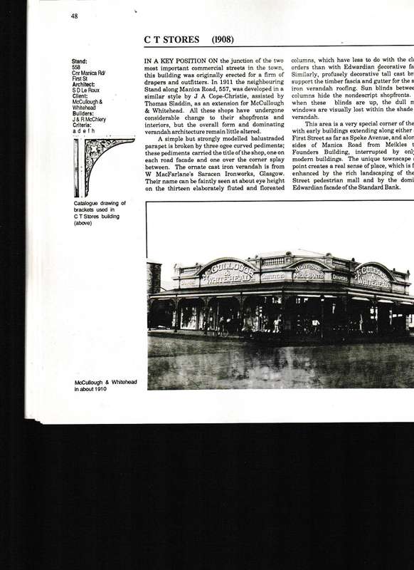 HISTORIC BUILDINGS OF HARARA by PETER JACKSON * SIGNED *