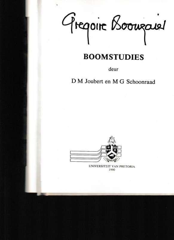 GREGOIRE BOONZAIER - BOOMSTUDIES