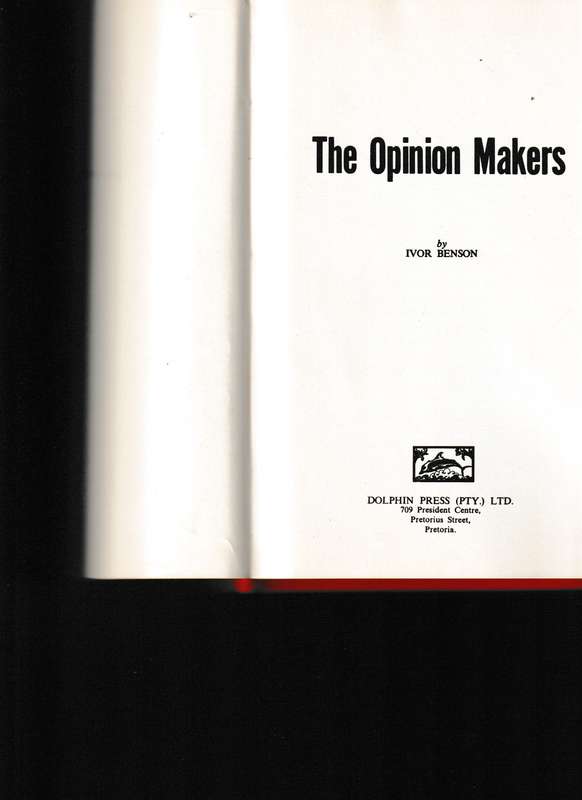 THE OPINION MAKERS by IVOR BENSON