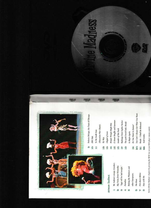 DEVINE MADNESS DVD