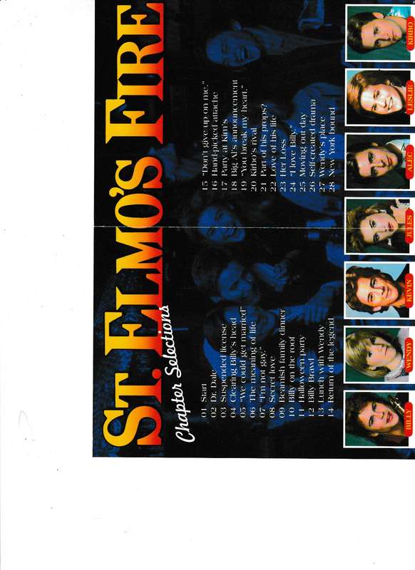 ST. ELMO'S FIRE DVD