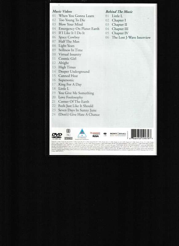 JAMIROQUAI HIGH TIMES, SINGLES 1992-2006 DVD