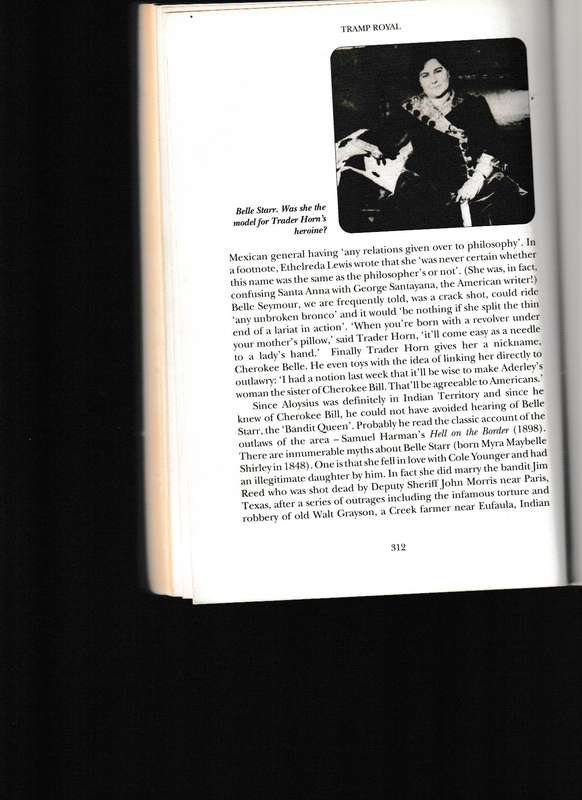 TRAMP ROYAL, THE TRUE STORY OF TRADER HORN by TIM COUZENS