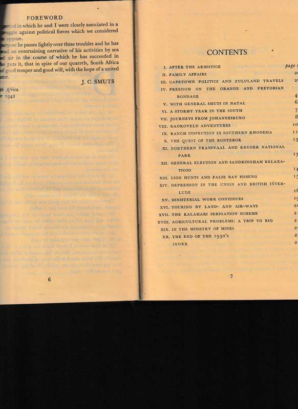NO OUTSPAN , by DENEYS REITZ, 1 ST ED.