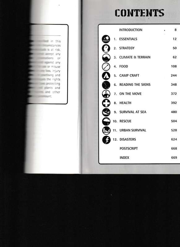 SAS SURVIVAL HANDBOOK, THE ULTIMATE GUIDE TO SURVIVING ANYWHERE