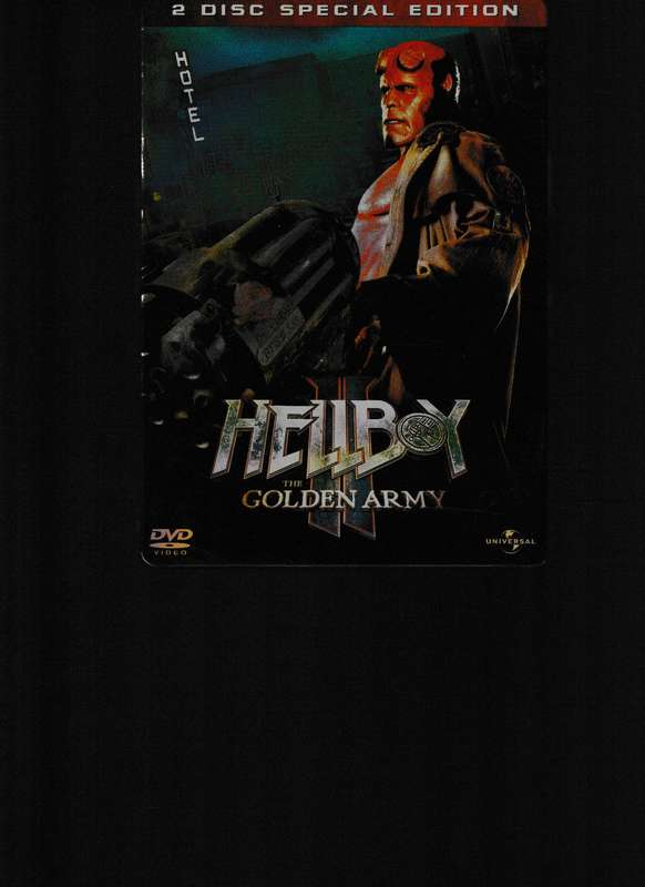 HELLBOY, THE GOLDEN ARMY, 2 DISC SPECIAL EDITION IN STEEL BOX