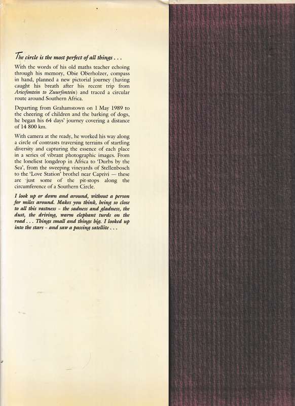 SOUTHERN CIRCLE, ANOTHER PICTORIAL JOURNEY BY OBIE OBERHOLTZER