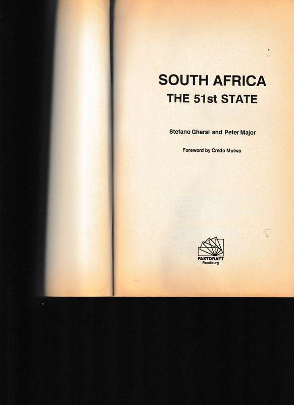 SOUTH AFRICA THE 51 ST STATE
