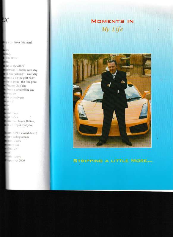 STRIPPED, THE KING OF TEAZE, LOLLY JACKSON AUTOBIOGRAPHY