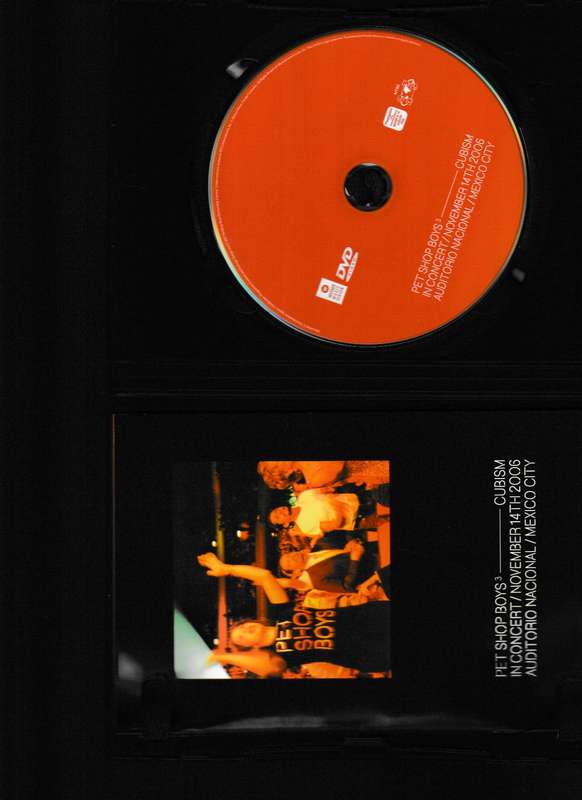 PET SHOP BOYS, CUBISM IN CONCERT NOVEMBER 14 2006 AUDITORIO NACIONAL MEXICO CITY DVD