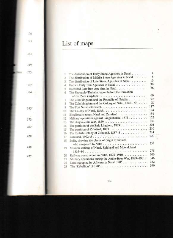 NATAL AND ZULULAND, FROM EARLIEST TIMES TO 1910