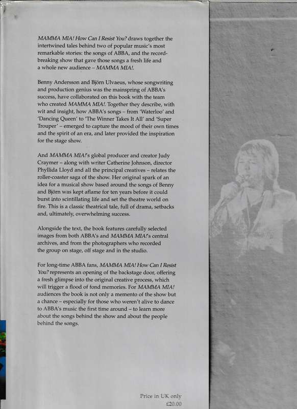 MAMMA MIA! THE INSIDE STORY OF MAMMA MIA! AND THE SONGS OF ABBA