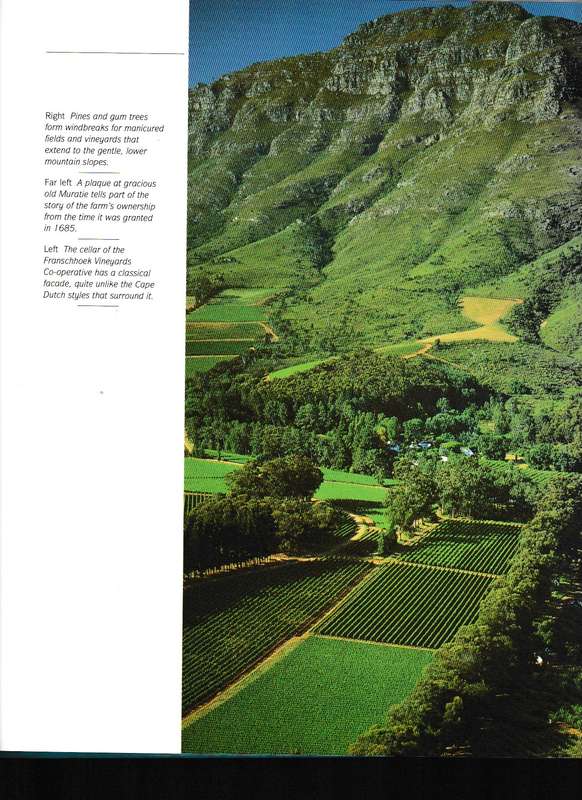 STELLENBOSCH, PLACE OF GABLES, OAKS & WINE