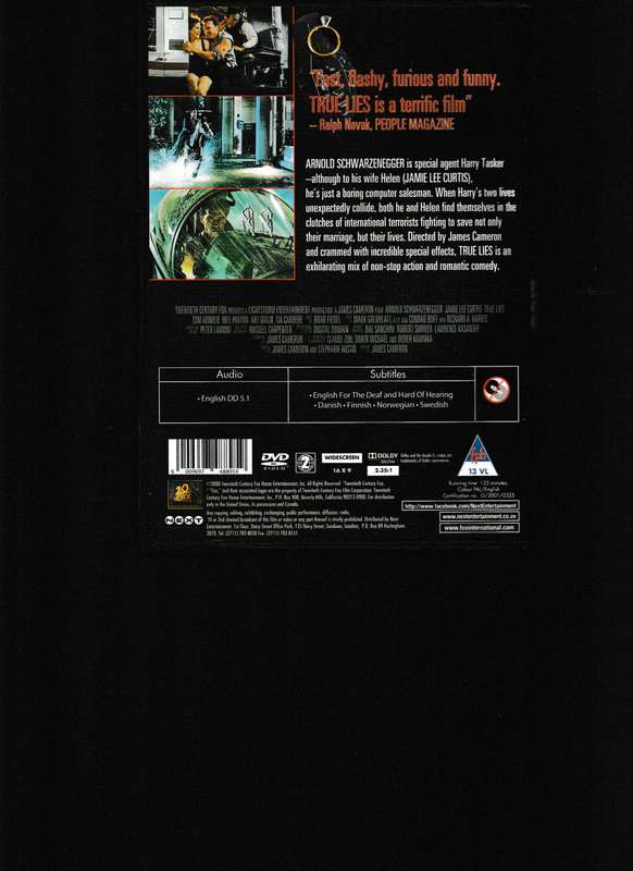 TRUE LIES DVD