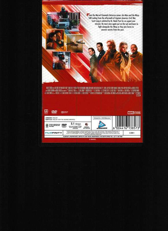 ANT-MAN AND THE WASP DVD