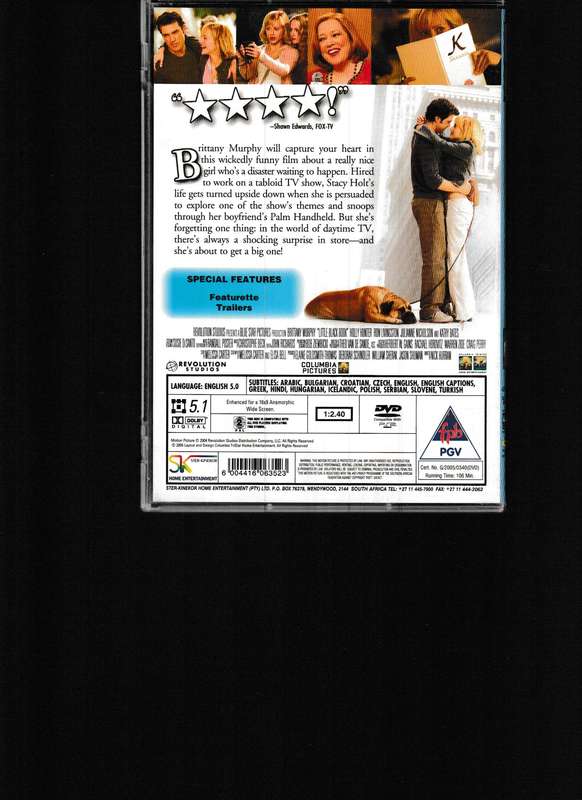 LITTLE BLACK BOOK DVD