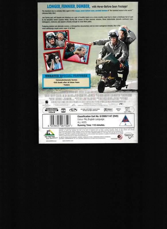 DUMB AND DUMBER DVD