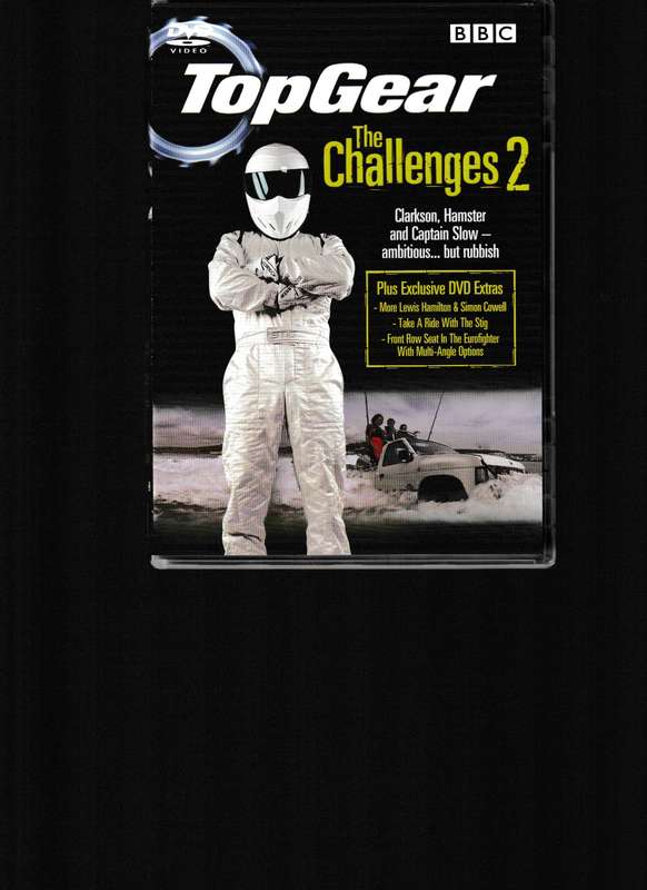 TOPGEAR, THE CHALLENGES 1-4 COLLECTION 6 DVD BOX SET