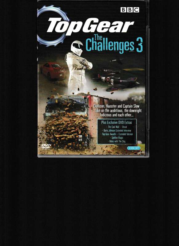 TOPGEAR, THE CHALLENGES 1-4 COLLECTION 6 DVD BOX SET