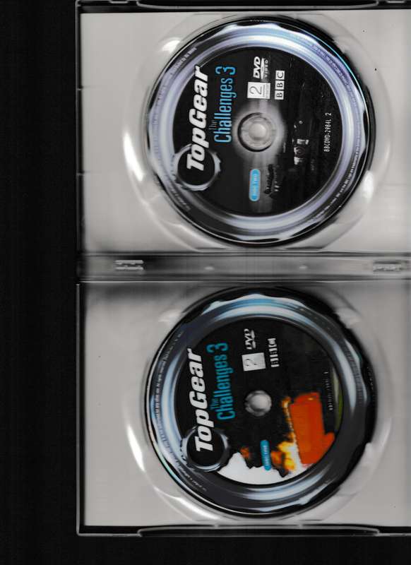 TOPGEAR, THE CHALLENGES 1-4 COLLECTION 6 DVD BOX SET