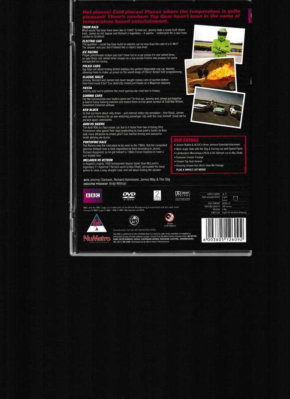 TOPGEAR, THE CHALLENGES 1-4 COLLECTION 6 DVD BOX SET