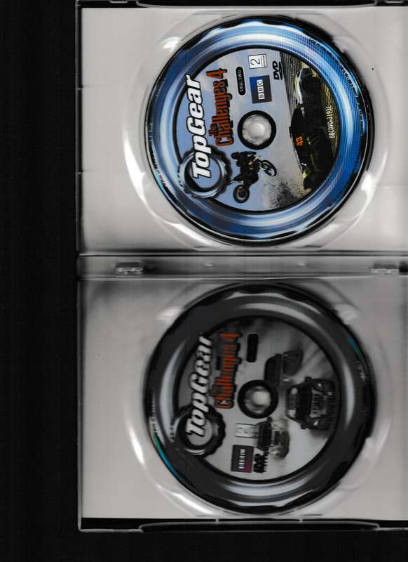 TOPGEAR, THE CHALLENGES 1-4 COLLECTION 6 DVD BOX SET