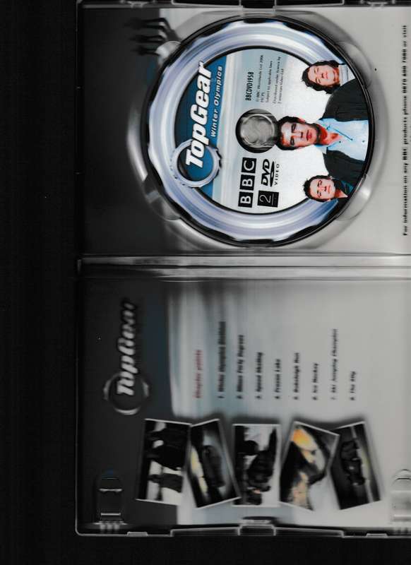 TOP GEAR COLLECTION, BACK IN THE FAST LANE, REVVED UP AND WINTER OLYMPICS DVD