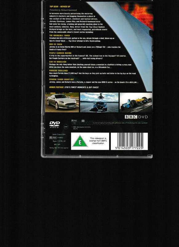 TOP GEAR COLLECTION, BACK IN THE FAST LANE, REVVED UP AND WINTER OLYMPICS DVD