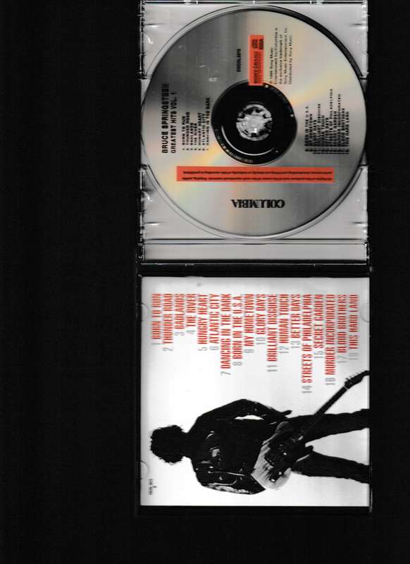 BRUCE SPRINGSTEEN, GREATEST HITS CD
