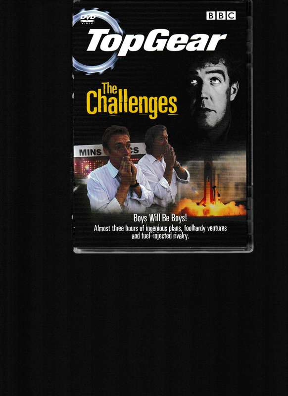 TOPGEAR, THE CHALLENGES 1-4 COLLECTION 6 DVD BOX SET