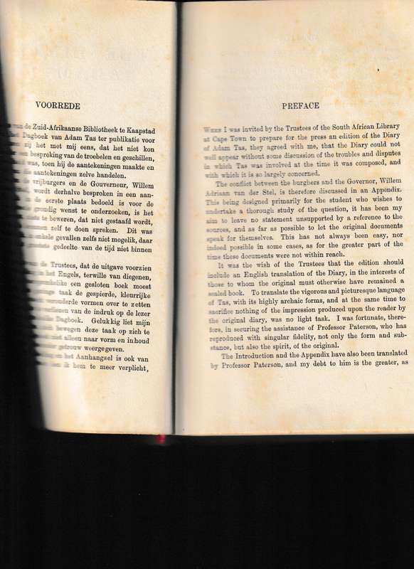HET DAGBOEK VAN ADAM TAS  // THE DIARY OF ADAM TAS, 1 ST ED. 1914