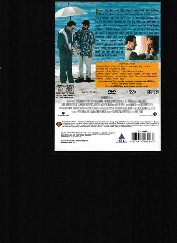 ANALIZE THIS DVD