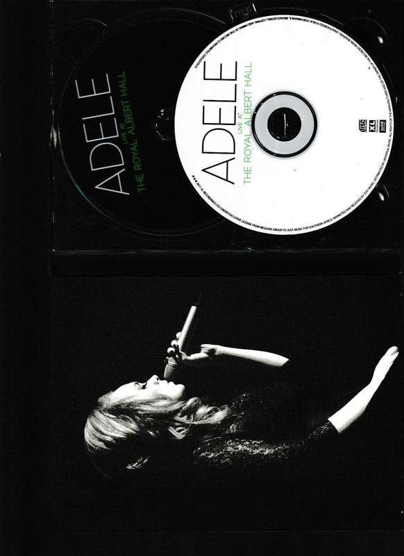 ADELE, LIVE AT THE ROYAL ALBERT HALL DVD & CD
