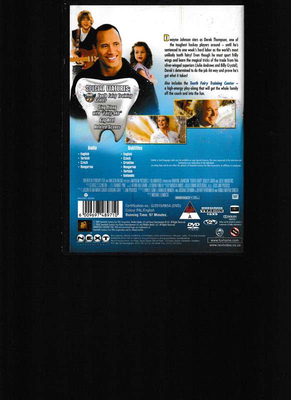 TOOTHFAIRY DVD