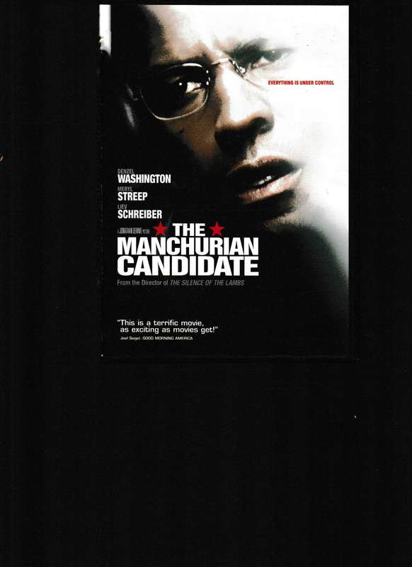 THE MANCURIAN CANDIDATE DVD