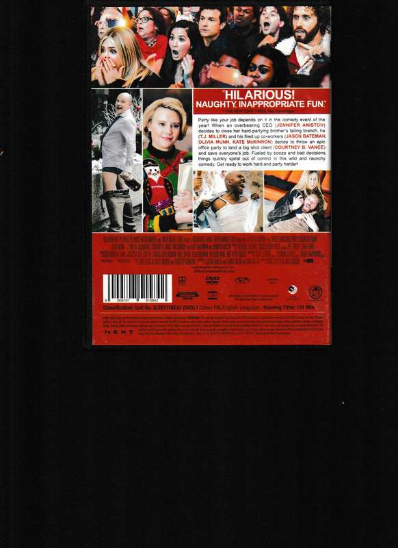 OFFICE CHRISTMAS PARTY DVD