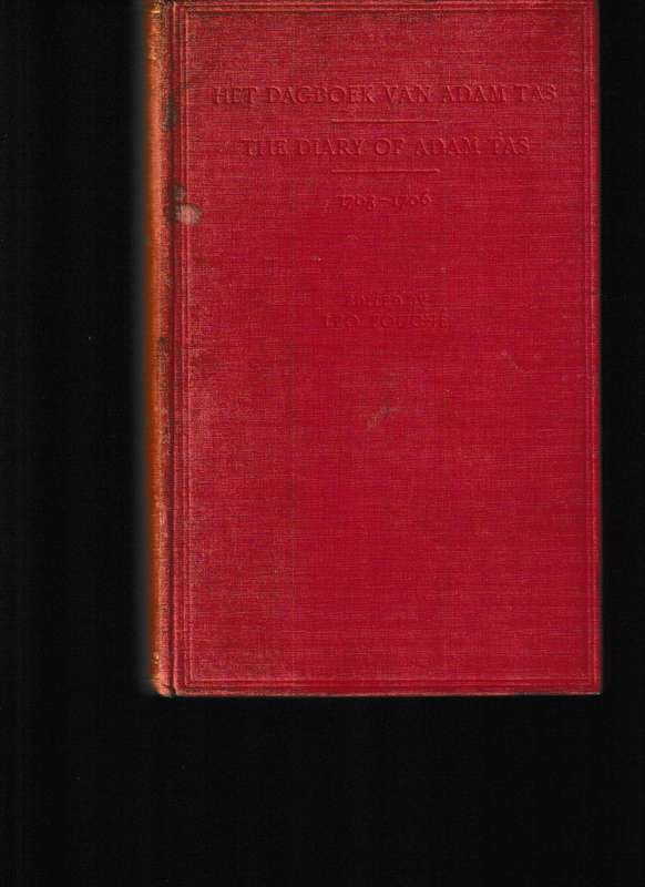 HET DAGBOEK VAN ADAM TAS  // THE DIARY OF ADAM TAS, 1 ST ED. 1914