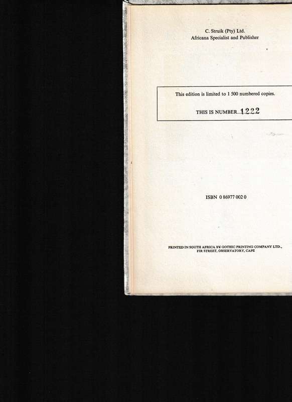 KARL MAUCH, AFRICAN EXPLORER, LIMITED COPIES
