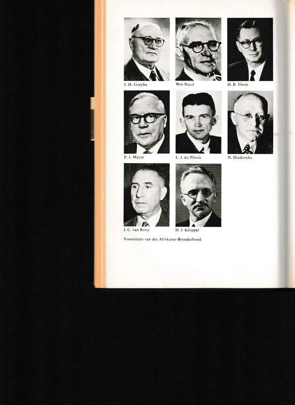 DIE AFRIKANER-BROEDERBOND: EERSTE 50 JAAR