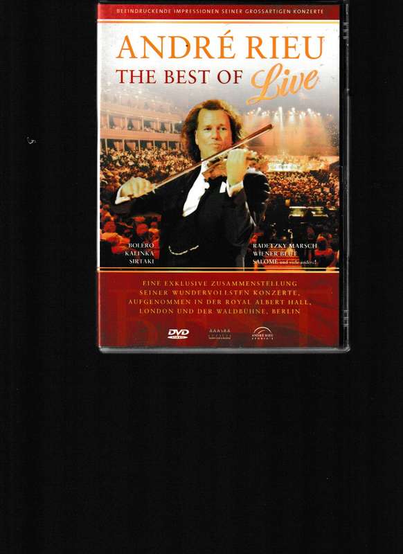 ANDRE RIEU, THE BEST OF LIVE