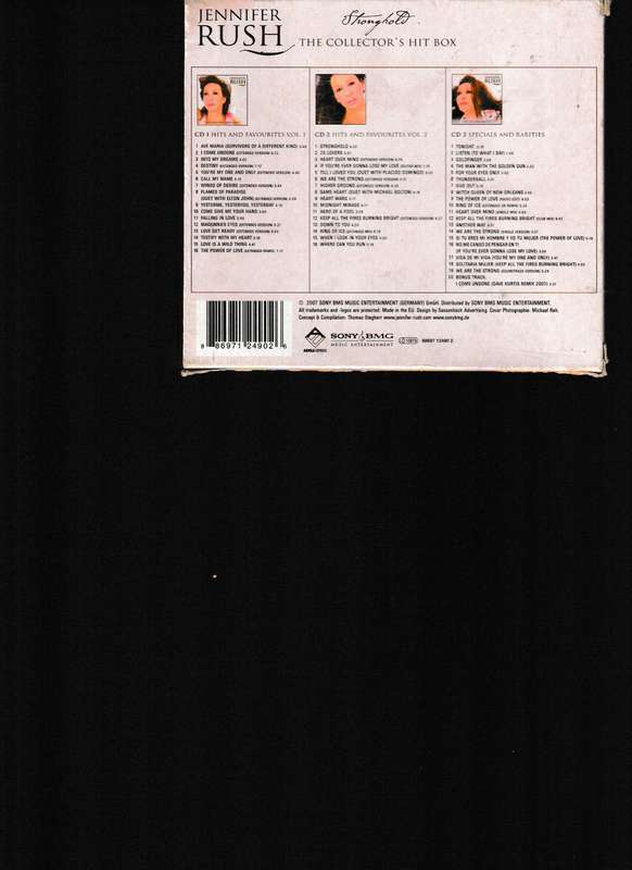JENNIFER RUSH, THE COLLECTOR'S HIT BOX 3 CD'S