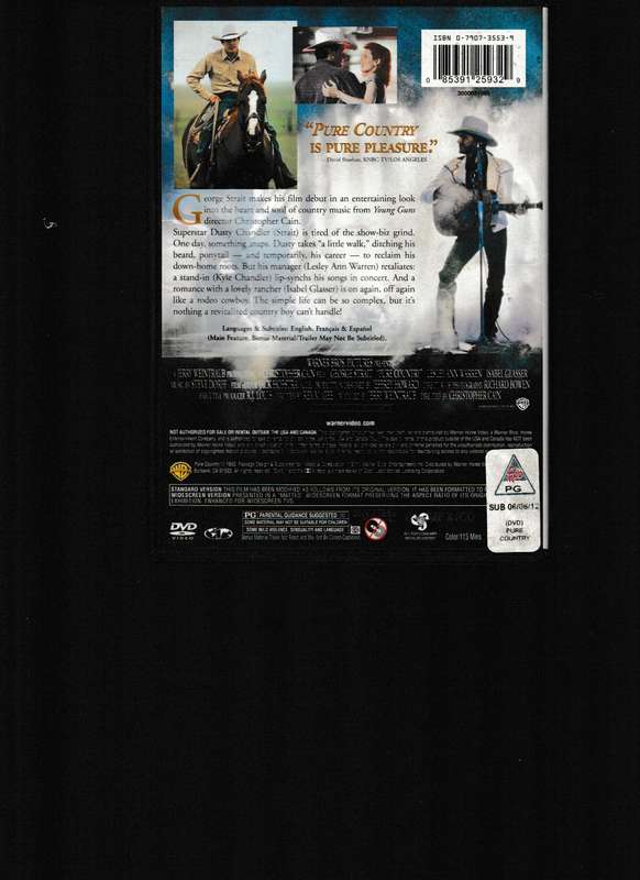 PURE COUNTRY DVD