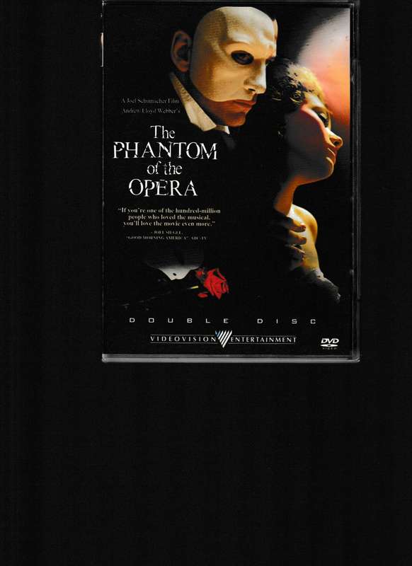 THE PHANTOM OF THE OPERA DOUBLE DISC DVD
