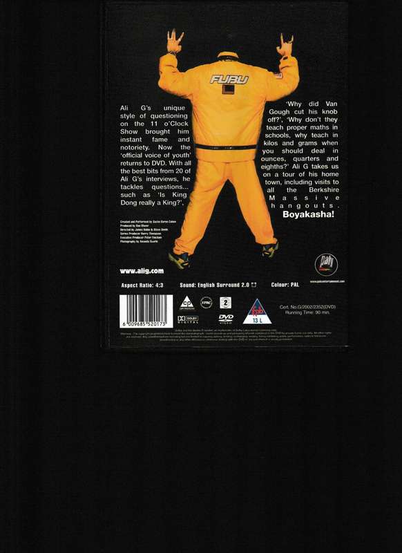 ALI G, INNIT. DVD